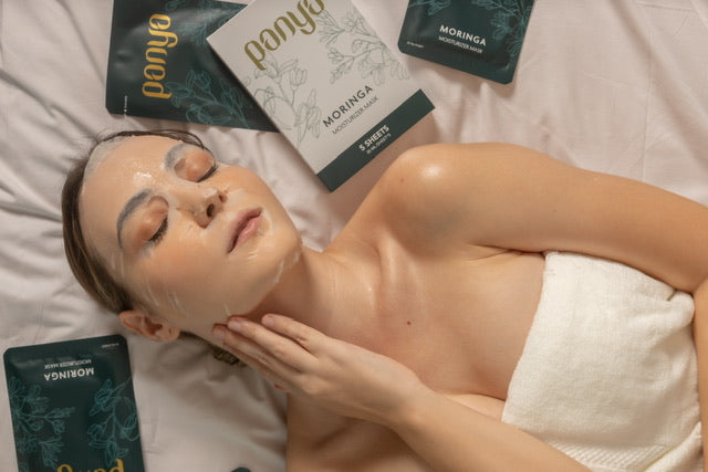 Soothe Inflammation and Reduce Redness with Panya Moringa Mask: A Sustainable Thai Calming and Soothing Treatment